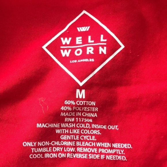 Handmade Ugly Christmas 3-D Holiday Cat Lover Red Short Sleeve Shirt Size Medium - Picture 4 of 6